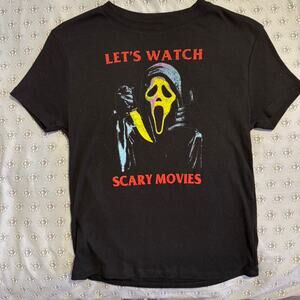 Ghost face crop top brand